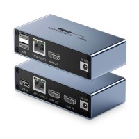 Bộ Kéo Dài HDMI Qua Dây Mạng 150M Có Cổng USB KVM Jasoz T-G183